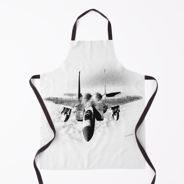 Item preview, F-15C Eagle Front View Sketched designed and sold by artbyedo.