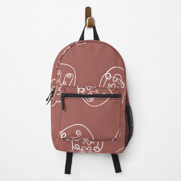Item preview, Abstract Line Faces Pattern  designed and sold by WildeandCo.