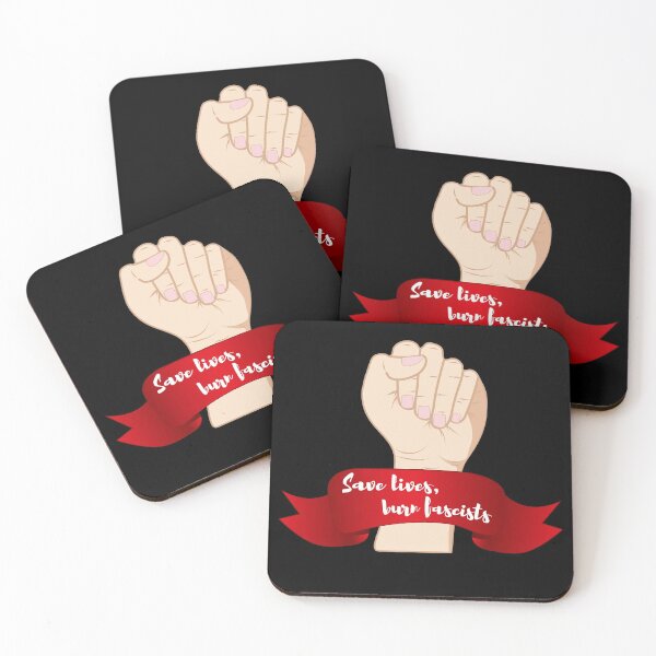 Item preview, Save lives, burn fascists designed and sold by gabyshiny.