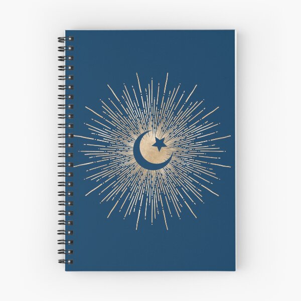 Item preview, Crescent Moon and Star Islam Symbol with Gold Accent designed and sold by AnNisaArt.