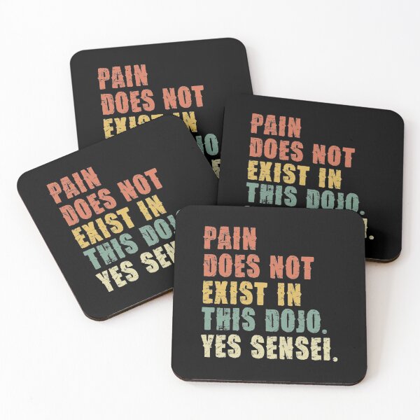 Item preview, Pain does not exist in this Dojo - Yes Sensei -  Cobra  designed and sold by pannolinno.