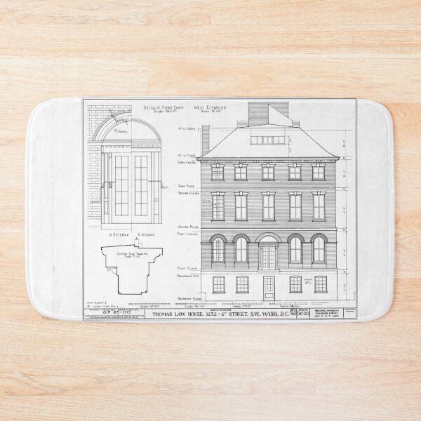 Item preview, Thomas Law House designed and sold by romeobravado.