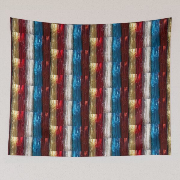 Item preview, Multi colored silk threads designed and sold by krisgreenwood.