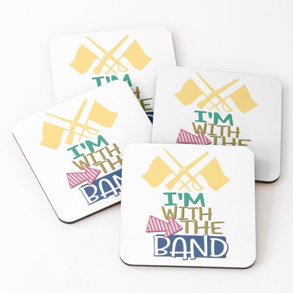 Item preview, I'm With The Band - Color Guard Flag, Rifle, Sabre designed and sold by BandMomDesigns.