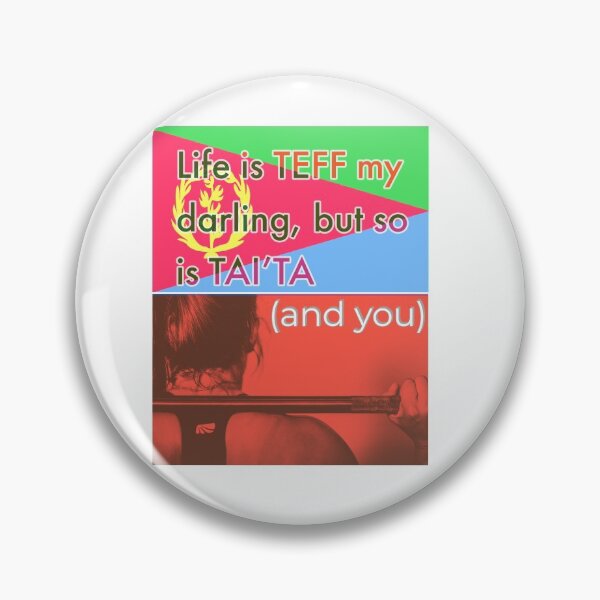 Item preview, Romantic Eritrean Valentine's Quote about Teff and Taita designed and sold by ericcarlosred.