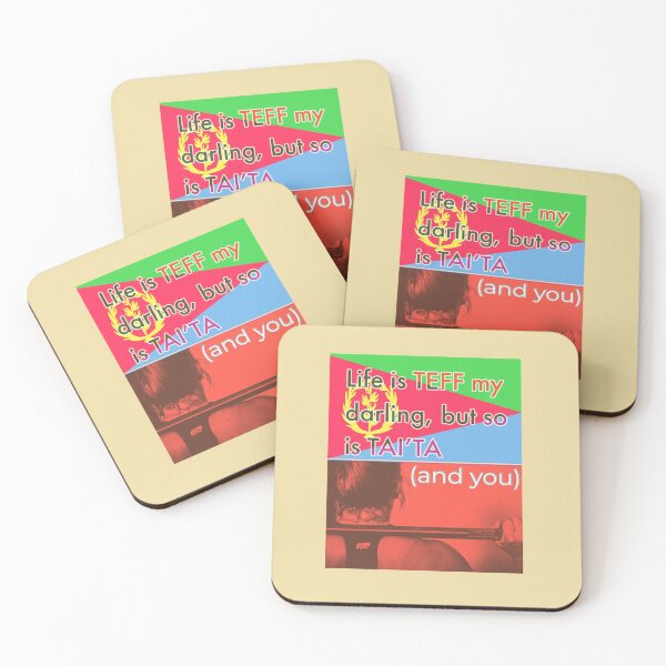 Item preview, Romantic Eritrean Valentine's Quote about Teff and Taita designed and sold by ericcarlosred.