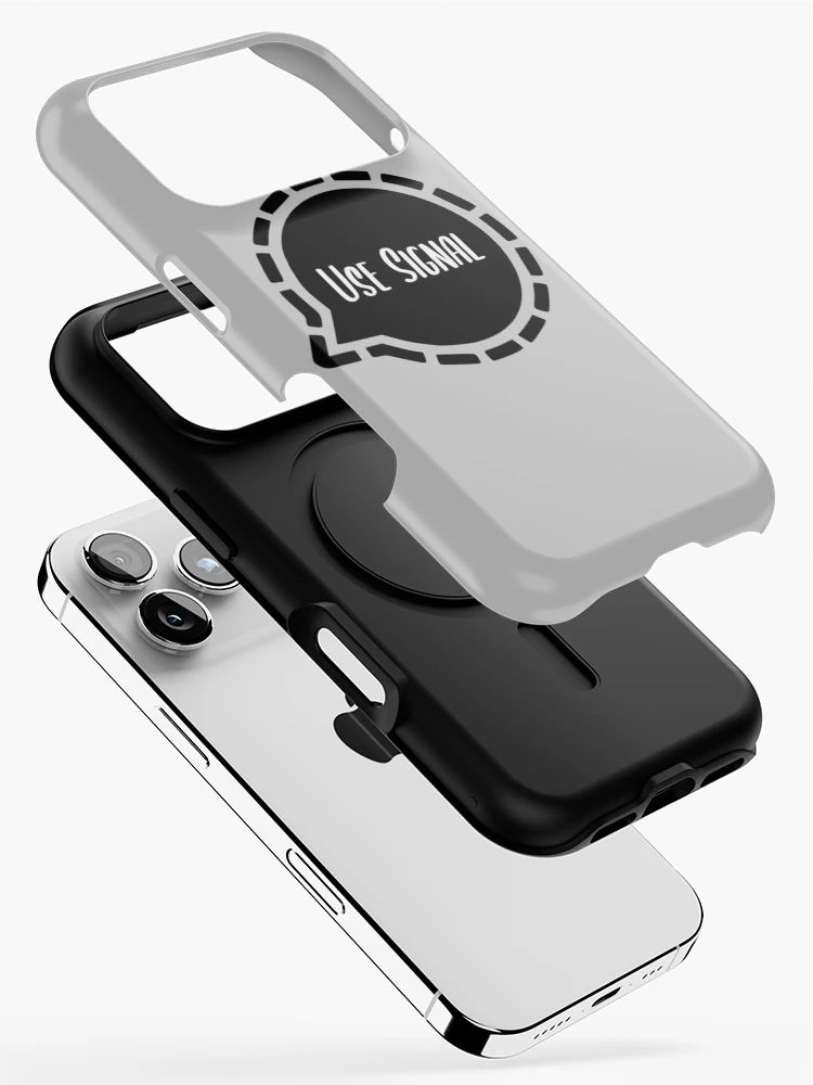 Thumbnail 2 of 4, iPhone Case, Use Signal Sticker Design 3 designed and sold by PositiveStudio.