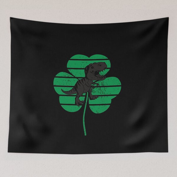 Item preview, St. Patricks Day Dinosaur in a shamrock designed and sold by AxzoGerman.