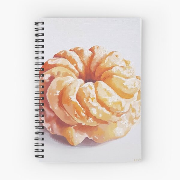 Item preview, Honey Cruller - donut painting designed and sold by Emily Bickell.