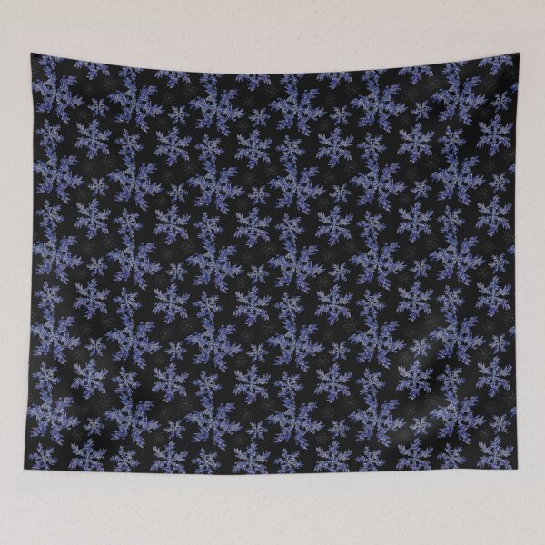 Item preview, Snowflakes in Blue designed and sold by WokenIris.