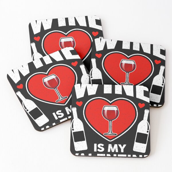 Item preview, Wine is my valentine designed and sold by Nick Raider.