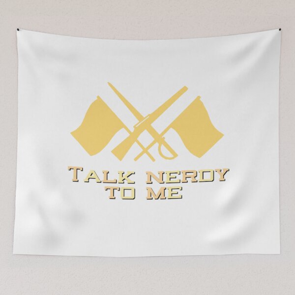 Item preview, Talk Nerdy To Me - Color Guard Flag, Rifle, Sabre designed and sold by BandMomDesigns.