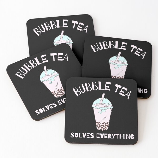 Item preview, Bubble Tea Solves Everything designed and sold by TeePartyHost.
