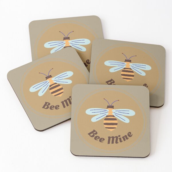 Item preview, Bee Mine Retro Love Valentine designed and sold by TipToppity.