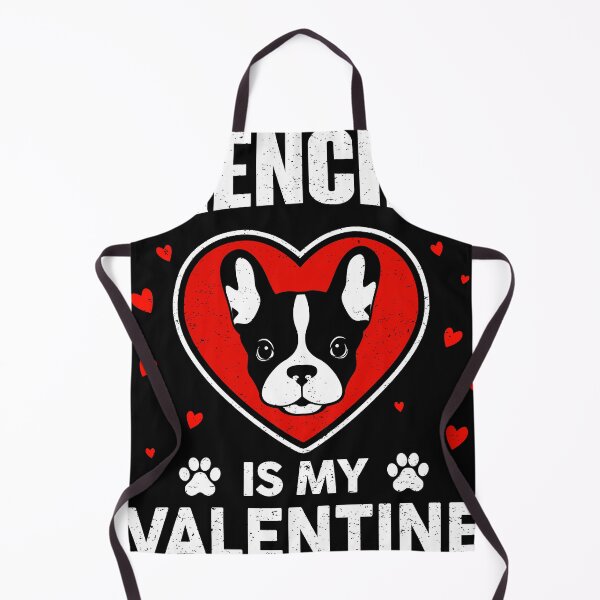 Item preview, Frenchie is my valentine designed and sold by TheWildStyle.