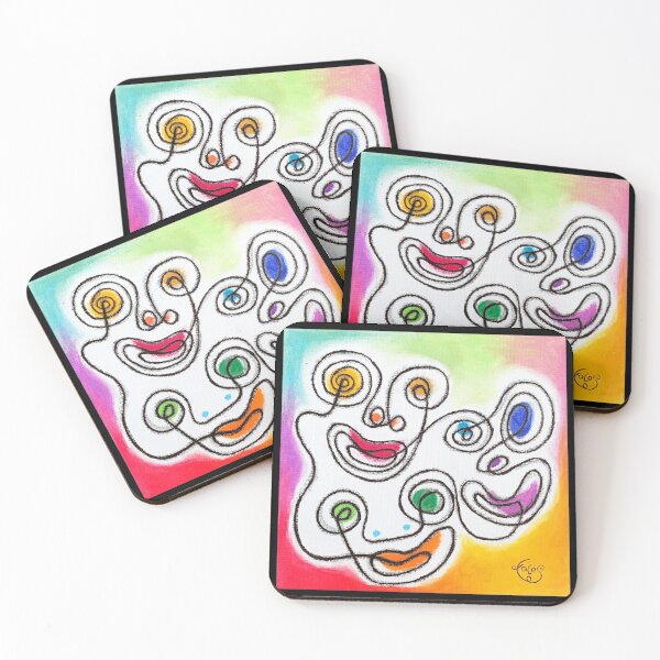 Item preview, happy rainbow by faces designed and sold by faces-.