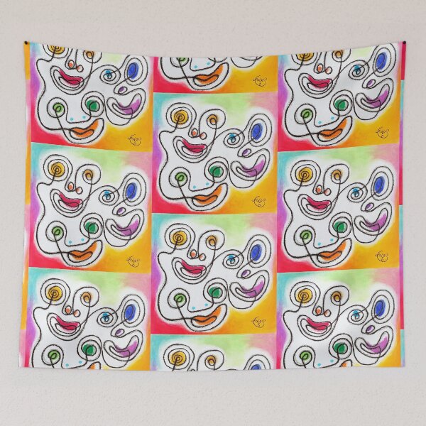 Item preview, happy rainbow by faces designed and sold by faces-.