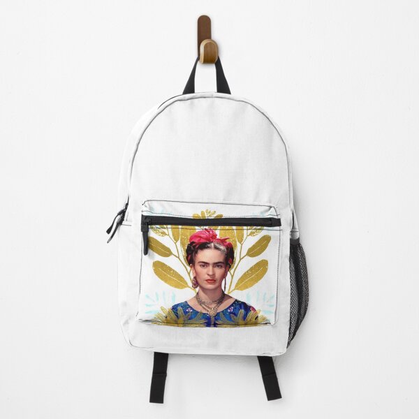 Item preview, Frida Kahlo collage, golden flowers and watercolor designed and sold by Adriana C (All about Frida).