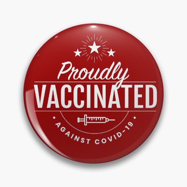 Item preview, Proudly Vaccinated Against COVID-19 designed and sold by Hakuna Ricotta.