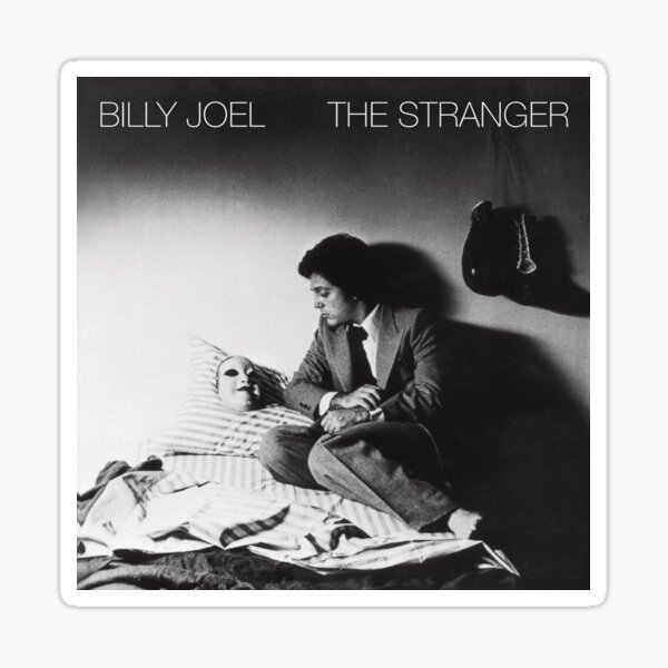 Album The Stranger Billy Joel Music Sticker