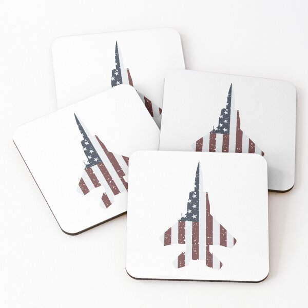 Item preview, F-15 Eagle Silhouette American Flag designed and sold by artbyedo.