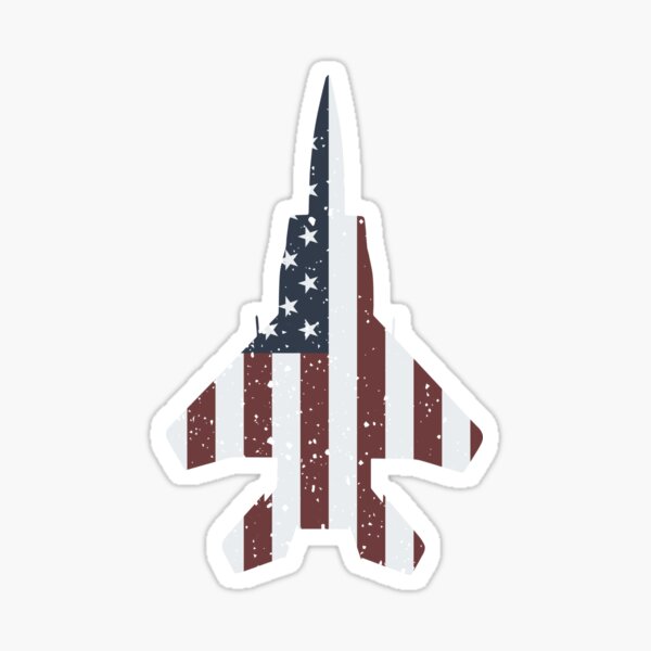 Item preview, F-15 Eagle Silhouette American Flag designed and sold by artbyedo.