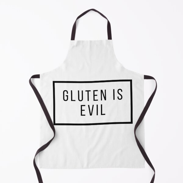 Item preview, GLUTEN IS EVIL designed and sold by Thebookgossiper.