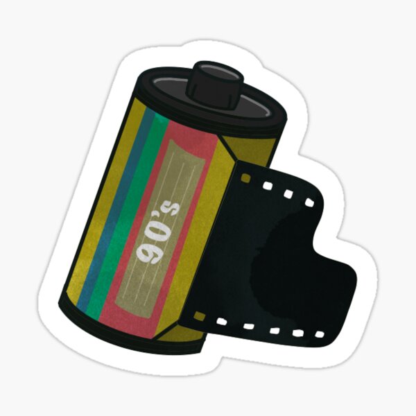 "Film Negatives Sticker and Sticker by allincolors Redbubble