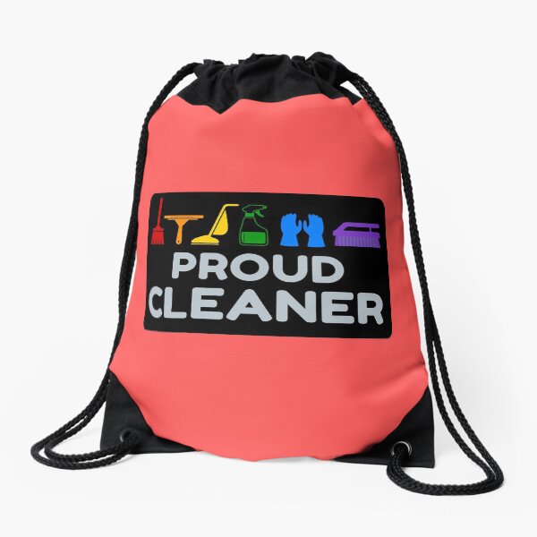 Item preview, Proud Cleaner Retro Cleaning Equipment Housekeeping Lady Gift Humor designed and sold by SavvyCleaner.
