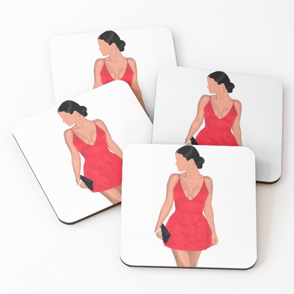 Item preview, Selena’s Red Silk Dress designed and sold by Devon  Ralston.