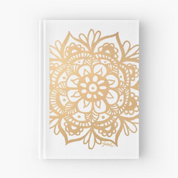 Item preview, Gold Mandala Flower designed and sold by Julie Erin Designs.
