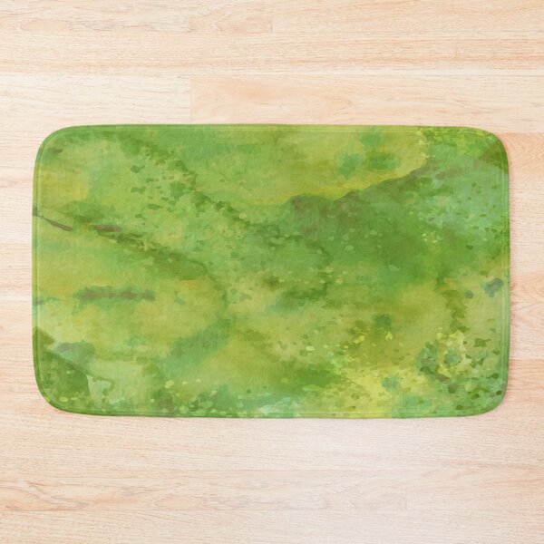 Item preview, GREEN WATER COLOR RAINDROP SPLASHES COLLECTION designed and sold by ozcushionstoo.