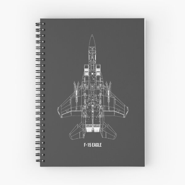 Item preview, F-15 Eagle Underside Blueprint Shirt designed and sold by artbyedo.