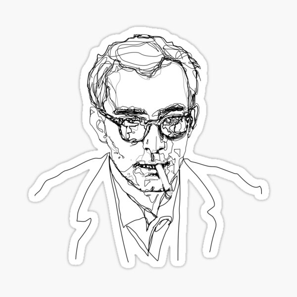 Item preview, Jean-Luc Godard designed and sold by JBlueStudio.