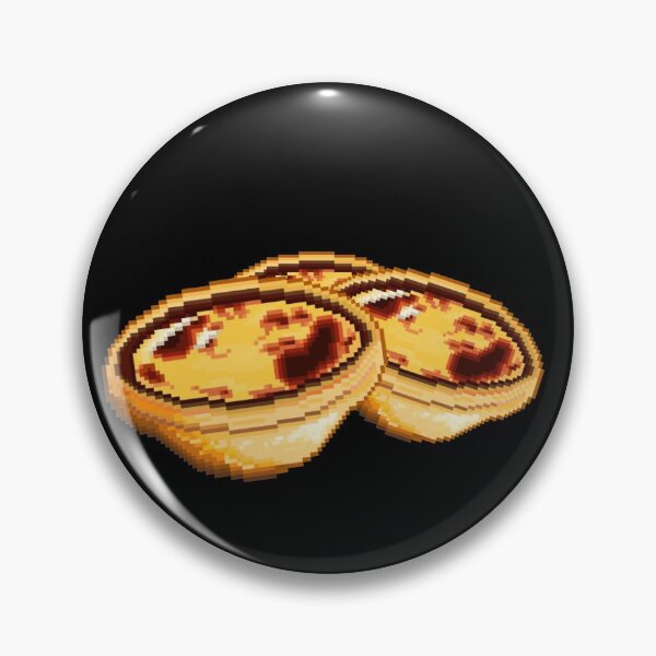 Item preview, Pixel Custard Tart (pastel de nata)  designed and sold by HDApple.