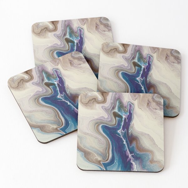 Item preview, Swimmers acrylic painting designed and sold by Jean Macaluso Fine Art.