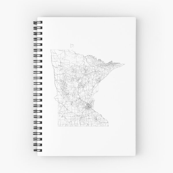 Item preview, Minnesota State Map, Art Print By LandSartprints designed and sold by LandSartprints.