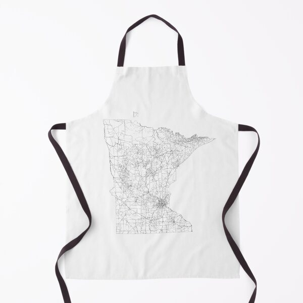 Item preview, Minnesota State Map, Art Print By LandSartprints designed and sold by LandSartprints.