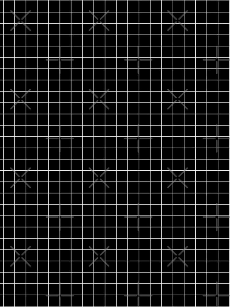 "Weißes und schwarzes Gitter" iPhone-Hülle & Cover von gemArt | Redbubble