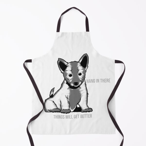 Item preview, Hang in there things will get better, dog designed and sold by Mydogheart4you.