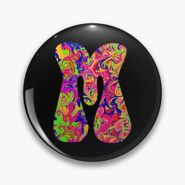 Item preview, Monogram Tie Dye Initial Letter M designed and sold by Lartheviking.