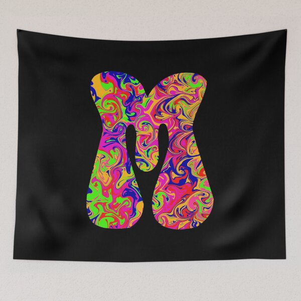 Item preview, Monogram Tie Dye Initial Letter M designed and sold by Lartheviking.
