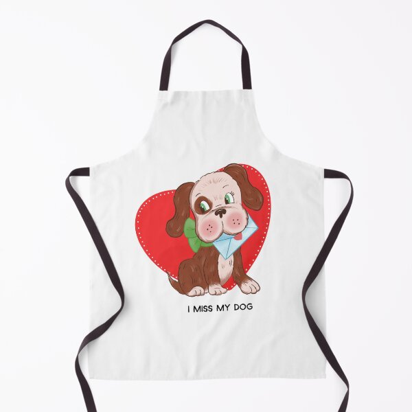 Item preview, I miss my dog, ,white, black designed and sold by Mydogheart4you.