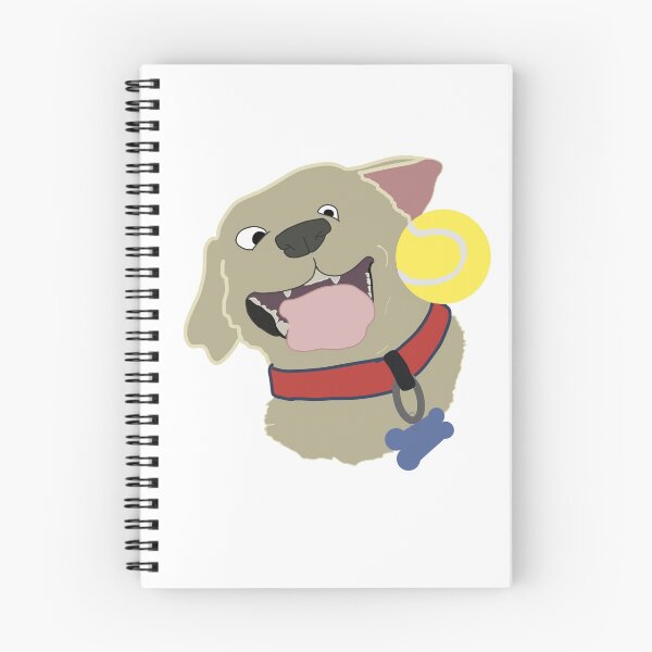 Item preview, Yellow lab catching a tennis ball designed and sold by MoonlitMadnessDesigns.