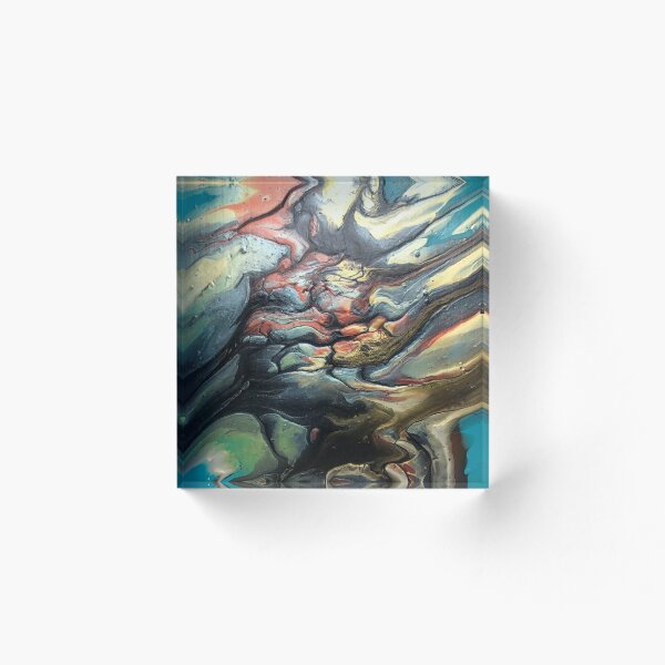 Item preview, Emotion and Movement acrylic painting designed and sold by Jean Macaluso Fine Art.
