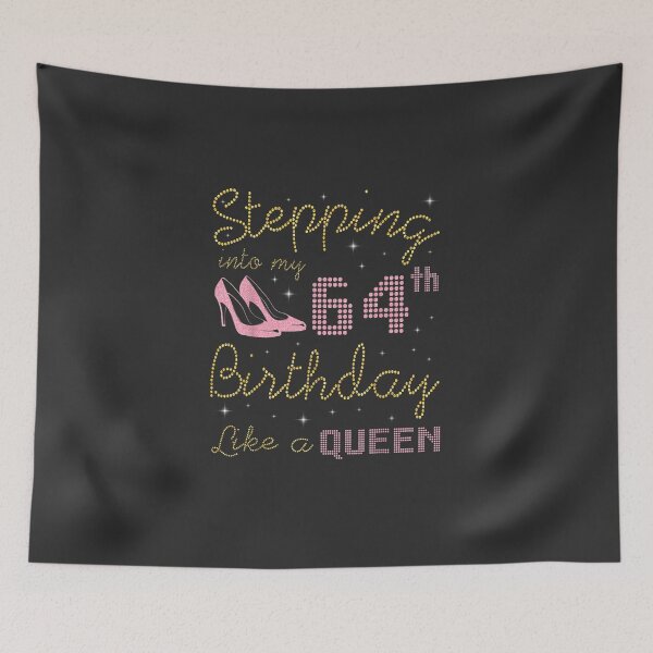 Item preview, Stepping Into My 64Th Birthday Like A Queen Born In 1956 designed and sold by Kathryn34.