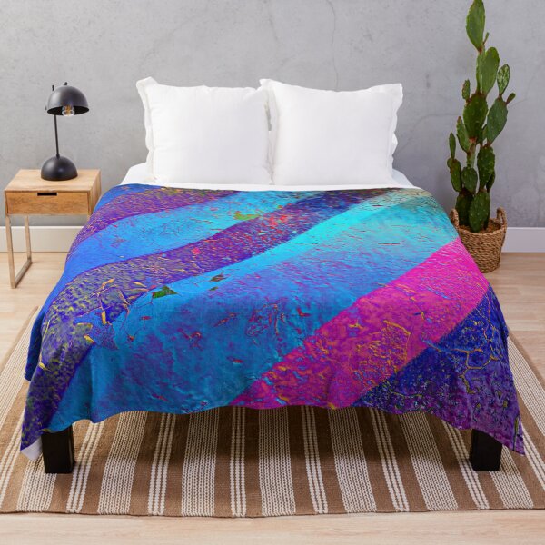 Item preview, Patterns - Weathered Paint Rainbow Coloured Wall designed and sold by TheKingdomAttic.