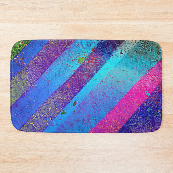 Item preview, Patterns - Weathered Paint Rainbow Coloured Wall designed and sold by TheKingdomAttic.