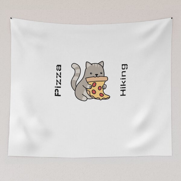 Item preview, Cute Pizza Hiking designed and sold by Shirt Slanger.