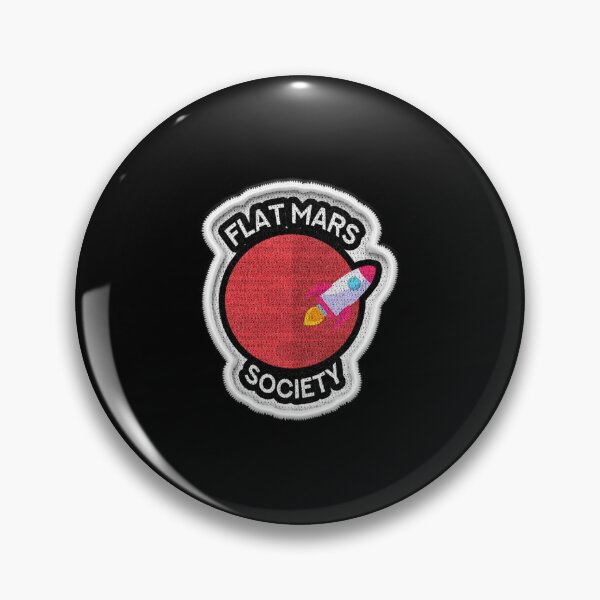 Artikelvorschau, Patch der Flat Mars Society entworfen und verkauft von patcherie.
